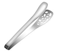 HEANUJJ Pinces Longues Poignées et Grandes Têtes Prise Sécurisée et Protection la Chaleur Acier Inoxydable Argenté pour Barbecue, Hôtel et Célébrations