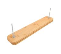 HEANUJJ Planche à Relier, Outils de Presse à Reliure, Bois et Acier Inoxydable, Rectangulaire, 2 Vis, Épaisseur Réglable, Kaki, pour Organiser des Notes D'étude la Maison