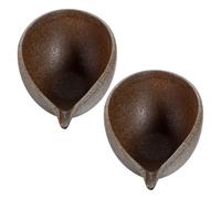 HEANUJJ Service à Thé Libération Améliorée de Japonerie Créatif en Céramique 2pcs avec Bec Aigle, Tasses à Thé Mélange de Tradition et Modernité pour Cérémonies