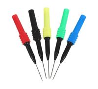 HEANUJJ Sondes de Test Tête Lot de 5 pour Multimètre en Cuivre et Acier Inoxydable sans Utilisation des Mains et Test de Pannes de Câbles pour Détection de Circuits Automobiles