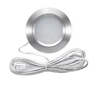 HEANUJJ Spot Encastré LED 12v 12 LED Blanc Lumière Encastrée en Alliage D'aluminium, Plafonnier Rond Compact pour Camping-car, Caravane et Éclairage Intérieur de Placard