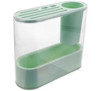 HEANUJJ Support de Couteaux Cuisine Vert en Abs et Pp Bac Égouttoir, Organiseur Multifonction pour Rangement Ustensiles, Cuisine Pratique et Ordonnée