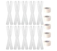 HEANUJJ Support pour Oreilles en Mousse Légère avec Ruban Adhésif Beige Kit de Tuteurs pour Oreilles de Chien de Chiots Doberman en Correction Sûre et Réutilisable