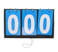 HEANUJJ Tableau de Score Pliable Portable en PVC Léger Affichage à 3 Chiffres Précis pour Basketball et Volleyball en Extérieur