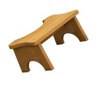 HEANUJJ Tabouret Wc Bois Naturel Compact Marchepied Stable et Repose-pied Pratique pour Garçon Fille et Adultes pour Salle de Bain et Toilettes