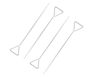 HEANUJJ Tartineurs Outil Pratique pour Diffusion Lot de 4 en Acier Inoxydable Argenté pour Lisse et Revêtement