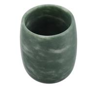 HEANUJJ Tasse à Thé Kung Fu en Pierre de Cristal Naturel Tasse en Cristal Minéral 1 Pièce Format Droit Usage Maison et Bureau Polyvalente