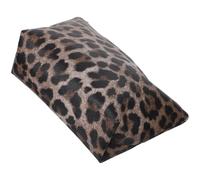 HEANUJJ Trousse de Maquillage Zippée Motif Léopard Marron Foncé, Grosse Capacité, Imperméable, Pochette de Voyage Multifonction pour Femmes, Organisateur Cosmétique Pratique et Portable