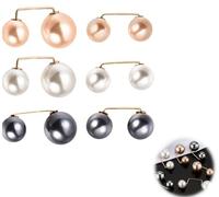 Heanvmyss Broche de Perle Artificielles,6 Pièces Pinces Châle,Broche Perle Simulée de la Mode,Épingles de Sûreté pour Fixation de Pull,Robes,Femmes,Filles(3 Couleurs)