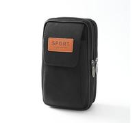 Heanvmyss Étui de Ceinture Pochette Téléphone Holster,Double Pochette Portables,Etui Ceinture Clip Sacoche Universel Grande Pochette Smartphone,Homme Multi-usages Molle Taille Sac pour Travail en Plei