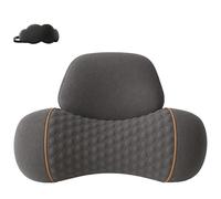 Heapls 3 in 1 Neck Massage Pillow, 3 Function Modes - Traction and Lifting/Bionic Massage/Smart Heat Compress, Pillows Massager Necks Hump with Ergonomic Design, for Office, Travel (Dark Grey)