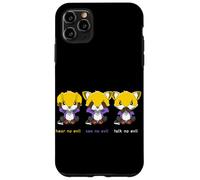 Hear No Evil See Evil Talk No Evil Genderquer Et Nonbinary Coque pour iPhone 11 Pro Max