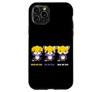 Hear No Evil See Not an Evil Talk No Evil Nonbinary Foxes Coque pour iPhone 11 Pro