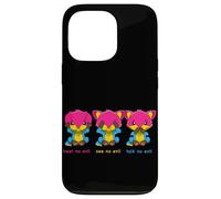 Hear No Evil See Not an Evil Talk No Evil Pansexual Foxes Coque pour iPhone 13 Pro