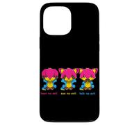 Hear No Evil See Not an Evil Talk No Evil Pansexual Foxes Coque pour iPhone 13 Pro Max