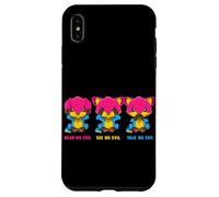 Hear No Evil See Not an Evil Talk No Evil Three Pansexual Coque pour iPhone XS Max