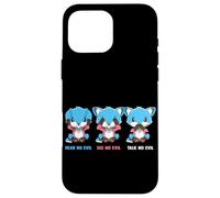 Hear No Evil See Not an Evil Talk No Evil Transgender Foxes Coque pour iPhone 16 Pro Max