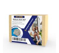hearcozy Kit de test de moisissure avec 5 tests individuels, kit de test de moisissure pour la maison, comprend un guide détaillé d'identification des moules, un détecteur de moisissure rapide et