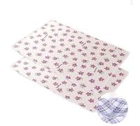 Hearda 2 pièces Alèses Lit Lavable Absorbantes Réutilisable pour Incontinence, Adultes et Enfants, Moderne Protège-Matelas Imperméables Coussins de Chaise pour Incontinence (Fleuri,50x70cm)