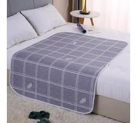 Hearda alèse imperméable 1 Pièce, Lavable Alèses Réutilisable pour Incontinenc, Protection lit Incontinence 180X200CM, 4 Couches de Protection, Convient aux Bébé, Enfant, Adulte,Animaux