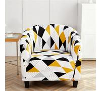 Hearda Fauteuil 1 Place Estampes Modernes, Extensible et Lavable Club, Cabriolet, Protecteur de Tub Chair (Géométrie)