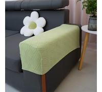 Hearda Housse Accoudoir Canapé Lot de 2, Élastiques Housse Accoudoir Fauteuil Protege Accoudoir Canapé Extensible Antidérapant pour Fauteuils Inclinable, Canapé (Fruit Vert B)