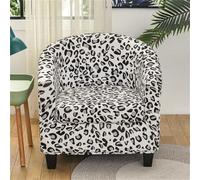 Hearda Housse de Fauteuil 2 Pièces Estampes Modernes, Housse Fauteuil 1 Place, Extensible, Léopard