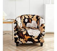 Hearda Housse Fauteuil 1 Place, Estampes Modernes Extensible Housse Fauteuil, Housse Fauteuil Club, Housse Fauteuil Cabriolet, Lavable Housse de Canapé, Protecteur de Tub Chair (Rose)