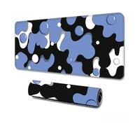 Hearda Tapis de Souris XXL/XL/L, 3D Style Bulle Classique Tapis de Souris Gamer, Tapis Souris avec Bords Cousus, Tapis de Souris en Base Antidérapante,Convient Gaming (1000x500x3mm,Bleu)