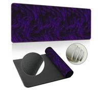 Hearda Tapis de Souris XXL/XL/L, Lignes de Contour Colorées Tapis de Souris Gamer, Tapis Souris avec Bords Cousus, Tapis de Souris en Base Antidérapante,Convient pour Gaming (1200x600x3mm,Violet)