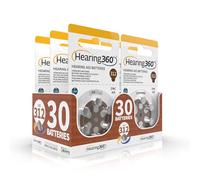 Hearing360 batteries pour appareils auditifs PR41 mesure 312, piles sans mercure extra durabilité et fiabilité (5 blisters bruns)