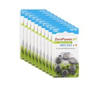 Hearing360 batteries pour implants cochléaires PR44 mesure 675P, puissance constante et longue durée de vie, piles sans mercure avec technologie zinc-air (5 ampoules bleues)