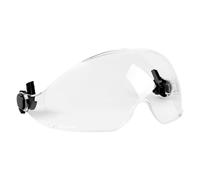 HEARMOR Casque de protection avec visière de rechange transparente pour une clarté durable, fumé pour une protection anti-UV - Montage rapide - Disponible en deux couleurs