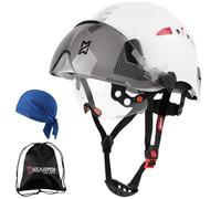 HEARMOR Casque de protection, casque de sécurité certifié ANSI Z89.1 & EN397, casque léger et respirant avec suspension à 6 points, parfait pour les domaines industriels et du bâtiment