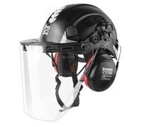 HEARMOR Mervex Forest Air Casque de protection ABS pour les postes de travail haut dans le domaine forestier Certification EN12492 Réussi EN397 Absorption des chocs et résistance à la pénétration Test