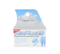 HEAROS AirPlugs 5805 Paire de bouchons d'oreille antipression en silicone sans latex pour réduire les douleurs auditives NRR 20 Transparent