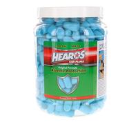 HEAROS Xtreme Protection Lot de 200 paires de bouchons d'oreille en mousse 33 dB NRR 33 Bleu