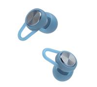 Hears Plus Bouchons d'oreilles pour réduction du bruit - Bouchons d'oreilles de concert réutilisables brevetés, réduction du son SNR de 25 dB, hypoallergéniques pour musiciens, moto et sommeil avec 4