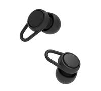 Hears Plus Bouchons d'oreilles pour réduction du bruit - Bouchons d'oreilles de concert réutilisables brevetés, réduction du son SNR de 25 dB, hypoallergéniques pour musiciens, moto et sommeil avec 4