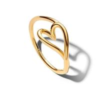 Heart 14k Gold-Plated Ring