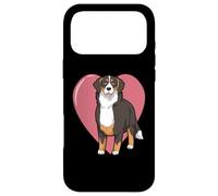 Heart and Bernois Mountain Saint Bernard Dog Coque pour iPhone 17 Pro Max