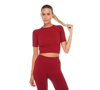 Heart And Soul Crop Top Sportivo Donna - Femme Infinity Rhubarb, M/L