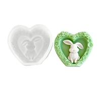 Heart Animal Silicone Candle Mold Food Grade Silicone for Handmade Soap Chocolate Baking Tool and Epoxy Resin Valentine's Day Mold
