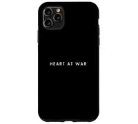 Heart At War - Minimalist Fatigué Humeur dépressive Coque pour iPhone 11 Pro Max