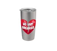 Heart Breaker.. Citation drôle Gobelet isotherme en acier inoxydable double paroi