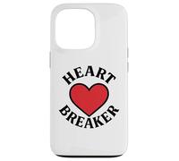 Heart Breaker Retro Cœur Rouge Saint-Valentin Amour Coque pour iPhone 13 Pro