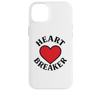 Heart Breaker Retro Cœur Rouge Saint-Valentin Amour Coque pour iPhone 14 Plus