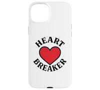 Heart Breaker Retro Cœur Rouge Saint-Valentin Amour Coque pour iPhone 15 Plus