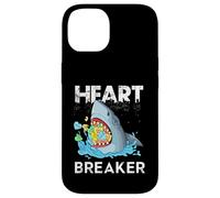 Heart Breaker Shark Shirt Valentine Shark Shirt Valentines Coque pour iPhone 14