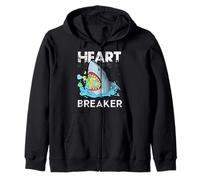 Heart Breaker Shark Shirt Valentine Shark Shirt Valentines Sweat à Capuche